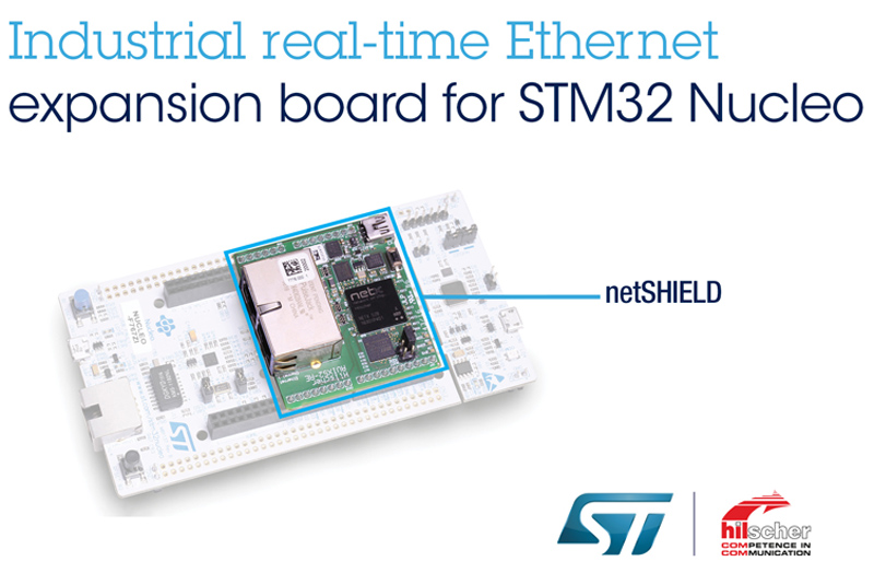 STMicroelectronics Works with Hilscher to Provide Scalable Multi-Protocol Industrial Ethernet Platform